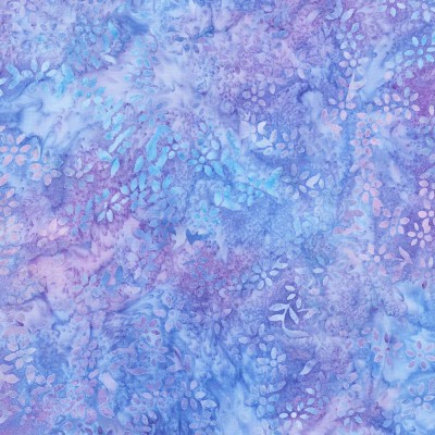 P135-AMD-22840-23 PATCH. AMERICANO PAISLEY BOUQUET BATIKS (14) 110 CM. ALG 100% LAVANDA VENTA EN PZAS. DE 7 M APRO