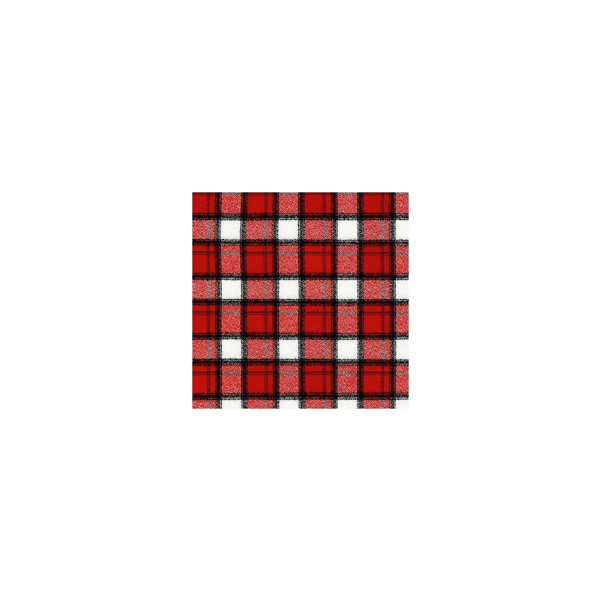 P135-SRKF-19841-94 PATCH. AMERICANO MAMMOTH JUNIOR FLANNEL F (03) 110 CM. ALG 100% ROJO VENTA EN PZAS. DE 7 M APRO