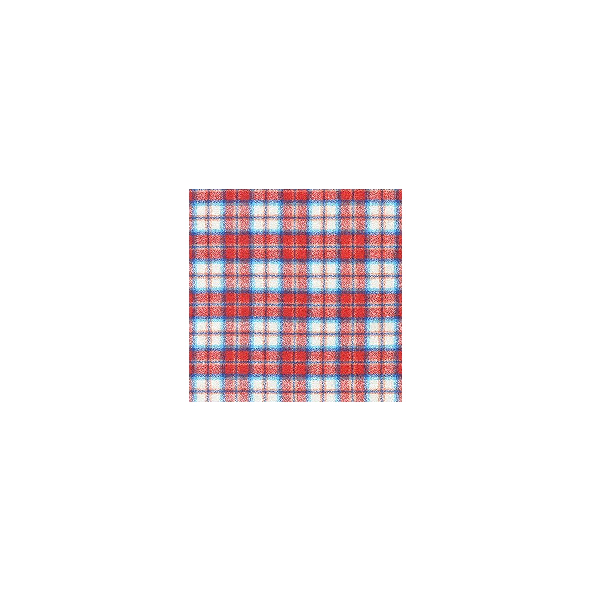 P135-SRKF-20538-3 PATCH. AMERICANO MAMMOTH JUNIOR FLANNEL E (02) 110 CM. ALG 100% ROJO VENTA EN PZAS. DE 7 M APRO