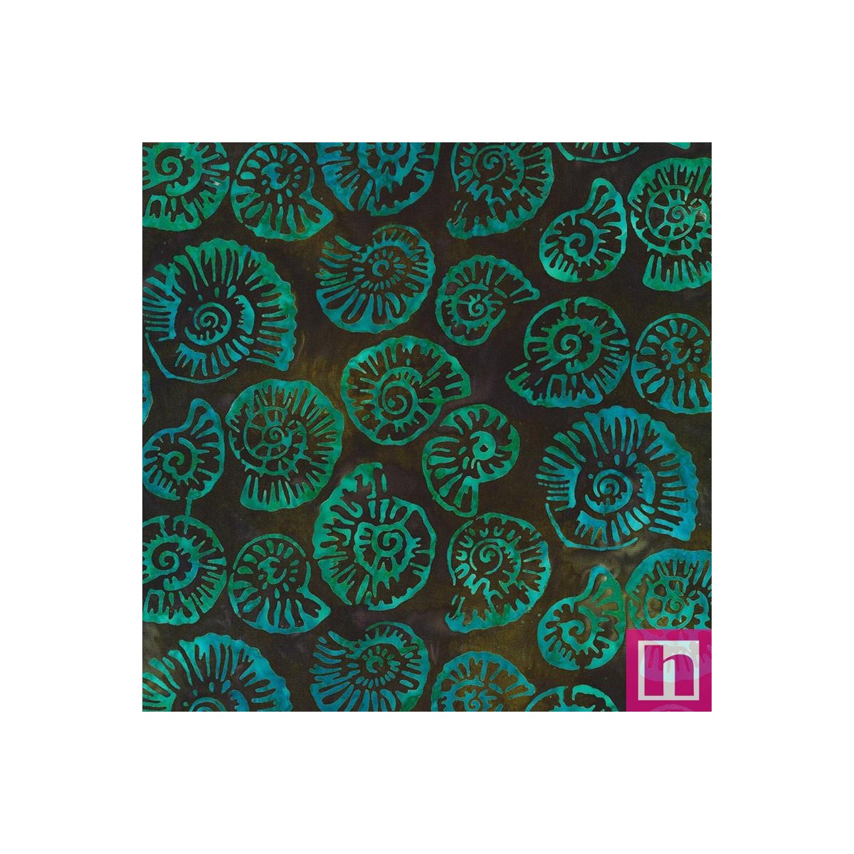 P135-AMD-22773-174 PATCH. AMERICANO BEACHCOMBERS BATIKS (20) 110 CM. ALG 100% NEGRO VENTA EN PZAS. DE 7 M APRO