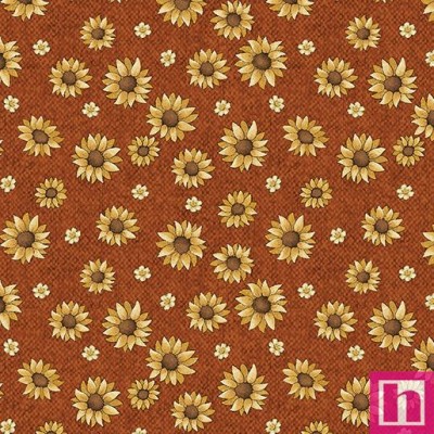 P133-13057-88 PATCH.AMERICANO A WOOLY  AUTUMN (02) 110 CM. ALG 100% AZAFRAN VENTA EN PZAS. DE 6.80 M APRO