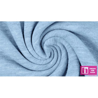 P69-9363-201 SUDADERA LISA ALIANZ (37) 1.50 M. 250 GR/M2 ALG 80%-POL 20% CIELO VENTA EN PZAS. DE 6 M APRO