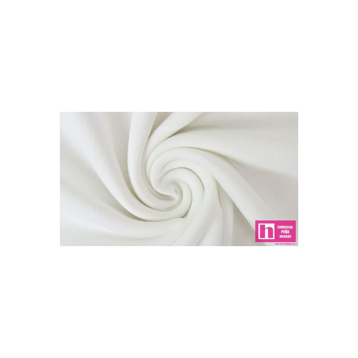 P69-9363-50 SUDADERA LISA ALIANZ (01) 1.50 M. 250 GR/M2 ALG 80%-POL 20% BLANCO VENTA EN PZAS. DE 6 M APRO