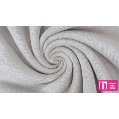 P69-9363-62 SUDADERA LISA ALIANZ (13) 1.50 M. 250 GR/M2 ALG 80%-POL 20% PLATA VENTA EN PZAS. DE 6 M APRO