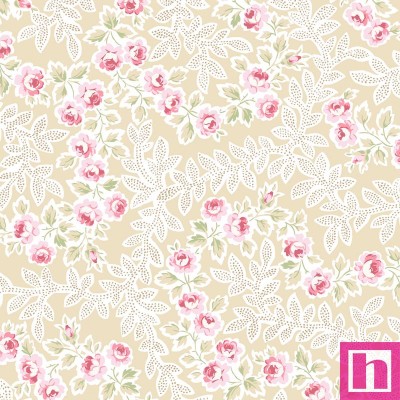 P121-YTRU6140NE PATCH. AMERICANO YOURS TRULY (02) 110 CM. ALGODON 100% CREMA Venta en piezas de 7.00 M