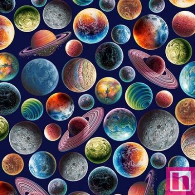 65898 PATCH.AMERICANO THE FINAL FRONTIER (12) 110 CM. ALGODON 100% MULTICOLOR Venta en piezas de 6.80 M