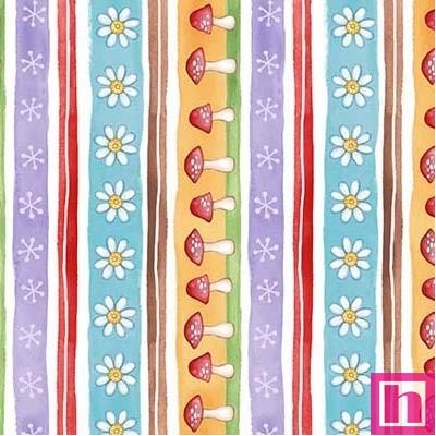 65978 PATCH.AMERICANO BETTER GNOMES AND GARDENS (19) 110 CM. ALGODON 100% MULTICOLOR Venta en piezas de 6.80 M