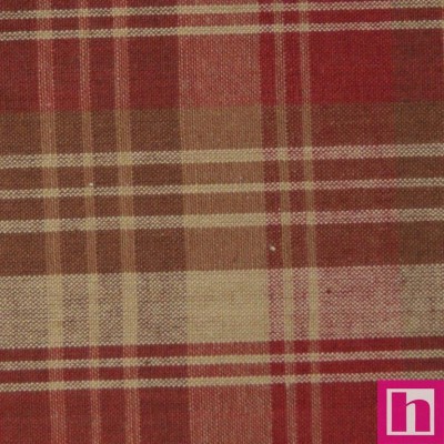 66113 PATCH. AMERICANO TRAMADO WILLSON (70) 110 CM. ALGODON 100% GRANATE/MARRON/CAMEL Venta en piezas de 7.00 M