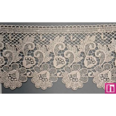 67098 PUNTILLA GUIPUR ELIEL 110 MM. POLIESTER 100% MAQUILLAJE Venta en piezas de 19.30 M