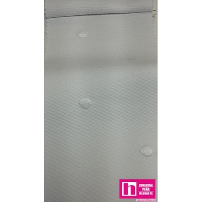 67200 PIQUE BORDADO ORIEL (01) 1.60 MTS ALGODON 88%-POLIESTER 12% BLANCO/BLANCO Venta en piezas de 6.00 M