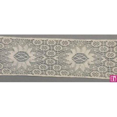 67289 ENTREDOS BOLILLO PIETRO 50 MM. ALGODON 100% NATURAL Venta en piezas de 30.00 M