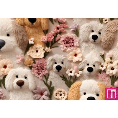 67503 PERCALE ESTAMPADO 3D SAMSON (02) 1.50 M. 115 GR/M2. ALGODON 100% BEIG Venta en piezas de 10.00 M