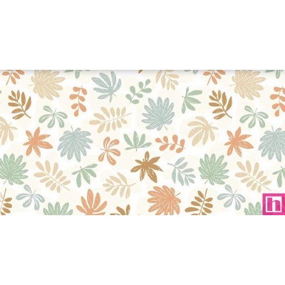 67507 PERCALE ESTAMPADO ROCH (02) 1.50 M. 115 GR/M2. ALGODON 100% CREMA Venta en piezas de 10.00 M