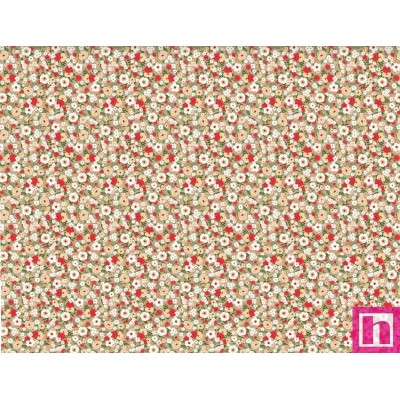 67539 PIQUE ESTAMPADO UMAEL (02) 1.50 M. 170 GR/M2. ALGODON 100% ROJO Venta en piezas de 6.00 M