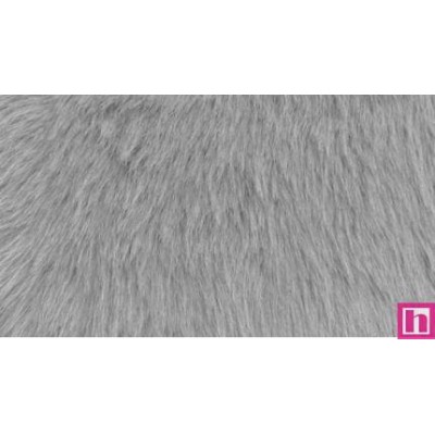 67550 PELO SINTETICO LEONELL (02) 150 CM. 530 GR/M2. POLIESTER 100% GRIS Venta en piezas de 5.00 M