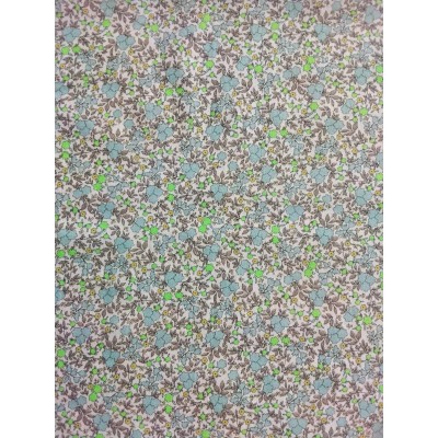 67570 VIENA ESTAMPADA SHYLA (03) 150 CM. 120 GR/M2. ALGODON ORG.100% NEON FLUOR Venta en piezas de 10.00 M