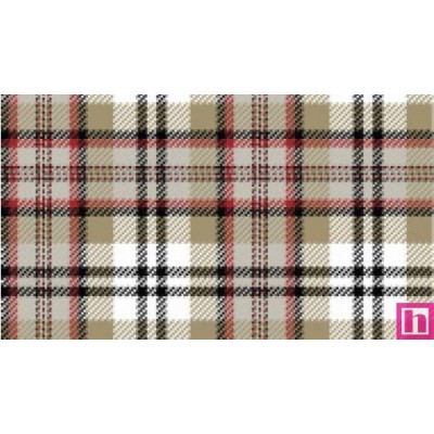 67620 CORALINA ESTAMPADA KIRAM (01) 1.50 M. 280 GR/M2 POLIESTER 100% BLANCO/CAMEL Venta en piezas de 12.00 M