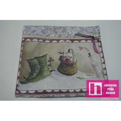 983074 ALTILLO DE LOS DUENDES BOLSA ROPA INTERIOR 27X25 ALGODON 100% SURTIDO Venta en piezas de 2.00 U