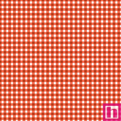 P0017-MAS610-R7 PATCH. AMERICANO BEAUTIFUL BASICS (016) CLASSIC CHECK-110 CM. ALGODON 100% TOMATE Venta en piezas de 4.55 M