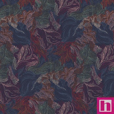 P121-AGOS5950DMU PATCH. AMERICANO A GARDEN OF STITCHES (08) 110 CM. ALGODON 100% MARINO/MULTI Venta en piezas de 13.72 M