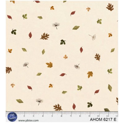 P121-AHOM6217E PATCH. AMERICANO AUTUMN HOMESTEAD (09) 110 CM. ALGODON 100% CREMA Venta en piezas de 7.00 M