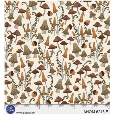 P121-AHOM6218E PATCH. AMERICANO AUTUMN HOMESTEAD (06) 110 CM. ALGODON 100% CREMA Venta en piezas de 7.00 M