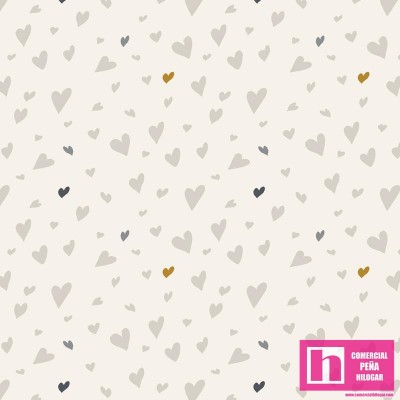 P121-ANAT 4893E PATCH. AMERICANO AU NATUREL  (17) 110 CM. ALGODON 100% CREMA Venta en piezas de 7.00 M