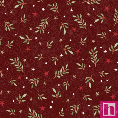 P121-BELI5818-R PATCH. AMERICANO BELIEVE (16) 110 CM. ALGODON 100% ROJO Venta en piezas de 7.00 M