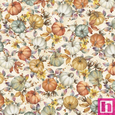 P121-BOUN5880-E PATCH. AMERICANO BOUNTIFUL (07) 110 CM. ALGODON 100% CREMA/MULTI Venta en piezas de 7.00 M