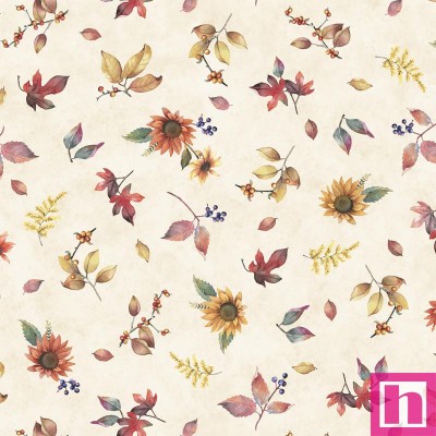 P121-BOUN5881-E PATCH. AMERICANO BOUNTIFUL (10) 110 CM. ALGODON 100% CREMA Venta en piezas de 7.00 M