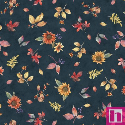 P121-BOUN5881-N PATCH. AMERICANO BOUNTIFUL (08) 110 CM. ALGODON 100% NEGRO Venta en piezas de 7.00 M