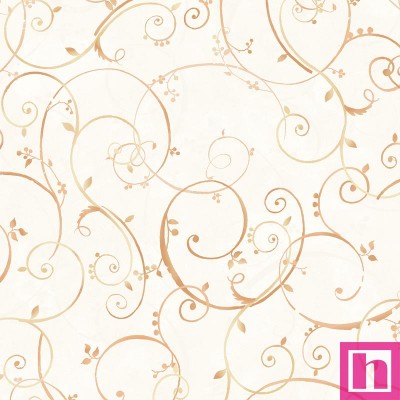 P121-BOUN5883-E PATCH. AMERICANO BOUNTIFUL (18) 110 CM. ALGODON 100% CREMA/CALABAZA Venta en piezas de 7.00 M