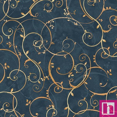 P121-BOUN5883-N PATCH. AMERICANO BOUNTIFUL (15) 110 CM. ALGODON 100% MARINO Venta en piezas de 7.00 M