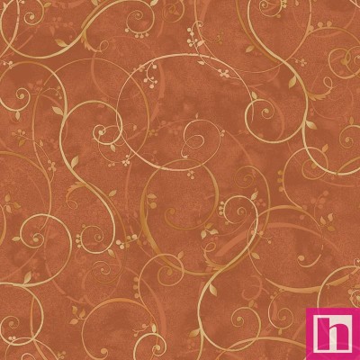 P121-BOUN5883-O PATCH. AMERICANO BOUNTIFUL (17) 110 CM. ALGODON 100% CALABAZA/CREMA Venta en piezas de 7.00 M