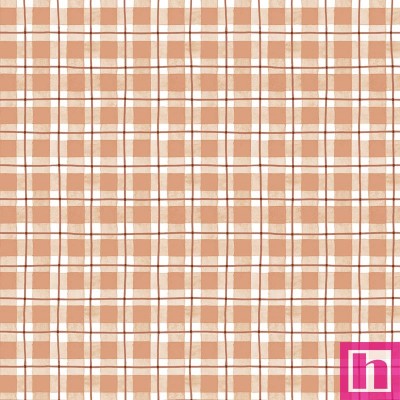 P121-BOUN5885-O PATCH. AMERICANO BOUNTIFUL (19) 110 CM. ALGODON 100% CALABAZA/CREMA Venta en piezas de 7.00 M