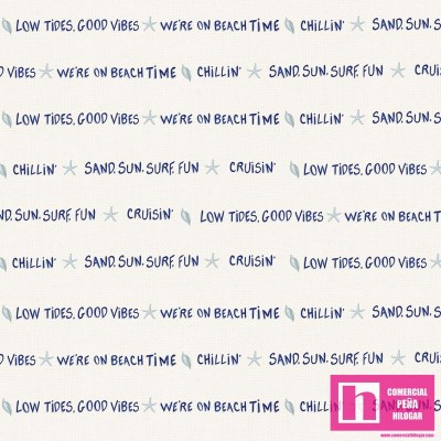 P121-BTIM 4919B PATCH. AMERICANO BEACH TIME (09) 110 CM. ALGODON 100% CREMA Venta en piezas de 7.00 M