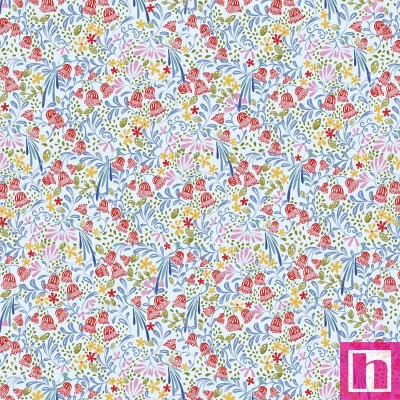 P121-CPOE6133LB PATCH. AMERICANO COUNTRY POETRY (11) 110 CM. ALGODON 100% CELESTE Venta en piezas de 7.00 M