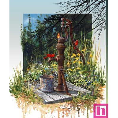 P121-MPER6110PA PATCH. AMERICANO MEADOW PERCH (01) PANEL 90X110 CM. ALGODON 100% MULTI Venta en piezas de 4.55 M