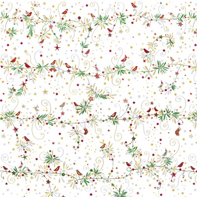 P121-TTRE6302W PATCH. AMERICANO TURNOWSKY TREASURES (25) 110 CM. ALGODON 100% BLANCO Venta en piezas de 7.00 M