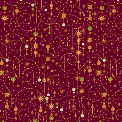 P121-TTRE6316DR PATCH. AMERICANO TURNOWSKY TREASURES (22) 110 CM. ALGODON 100% ROJO Venta en piezas de 7.00 M