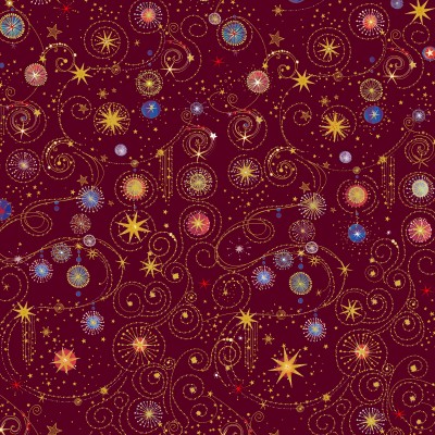 P121-TTRE6317DR PATCH. AMERICANO TURNOWSKY TREASURES (21) 110 CM. ALGODON 100% ROJO Venta en piezas de 7.00 M