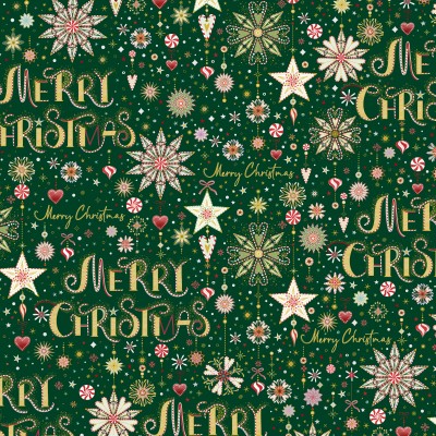 P121-TTRE6320DG PATCH. AMERICANO TURNOWSKY TREASURES (16) 110 CM. ALGODON 100% VERDE Venta en piezas de 7.00 M