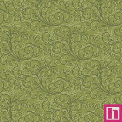 P133-16076-43 PATCH.AMERICANO CAMELLIA (18) 110 CM. ALGODON 100% VERDE Venta en piezas de 6.80 M