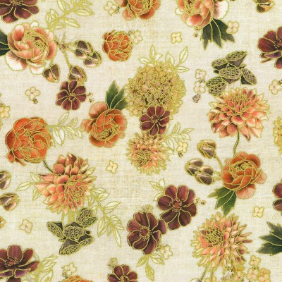 P135-AWHDM-23918-156 PATCH. AMERICANO HELLO FALL (01) 110 CM. ALGODON 100% LINO Venta en piezas de 7.00 M