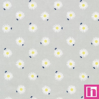 P135-SB-850503D1-2 PATCH. AMERICANO MA CHERIE (07) 110 CM. ALGODON 100% GRIS Venta en piezas de 7.00 M