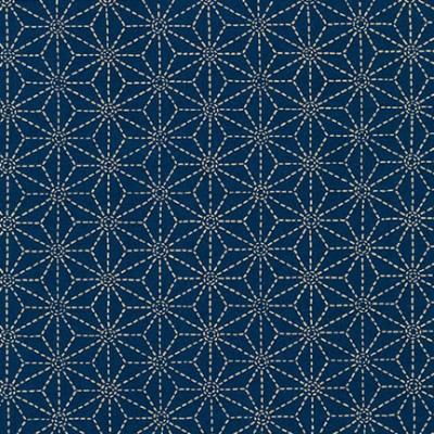 P135-SB-88220D3-3 PATCH. AMERICANO KASURI SEVENBERRY (15) 110 CM. ALGODON 100% INDIGO Venta en piezas de 7.00 M