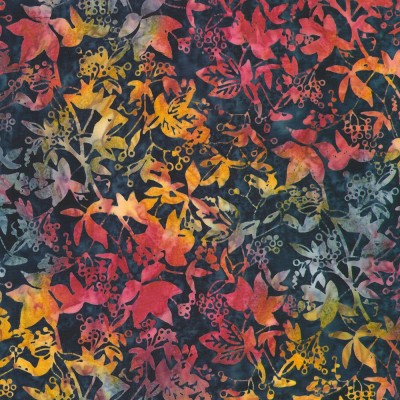 P135-SRK-23939-80 PATCH. AMERICANO ASPEN - BATIKS (21) 110 CM. ALGODON 100% AZUL/VINO Venta en piezas de 7.00 M