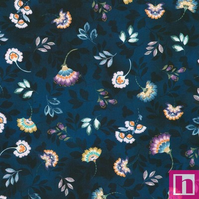 P135-SRKD-23494-62 PATCH. AMERICANO BAROQUE BLOOM (12) 110 CM. ALGODON 100% MARINO Venta en piezas de 7.00 M