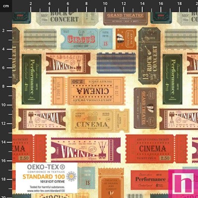 P137-4504-046 PATCH.AMERICANO CLASSICALLY YOURS (04) 110 CM. ALGODON 100% MULTI Venta en piezas de 6.00 M