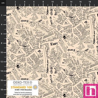 P137-4514-356 PATCH.AMERICANO TINY DELIGHT (59) 110 CM. ALGODON 100% NATURAL Venta en piezas de 6.00 M